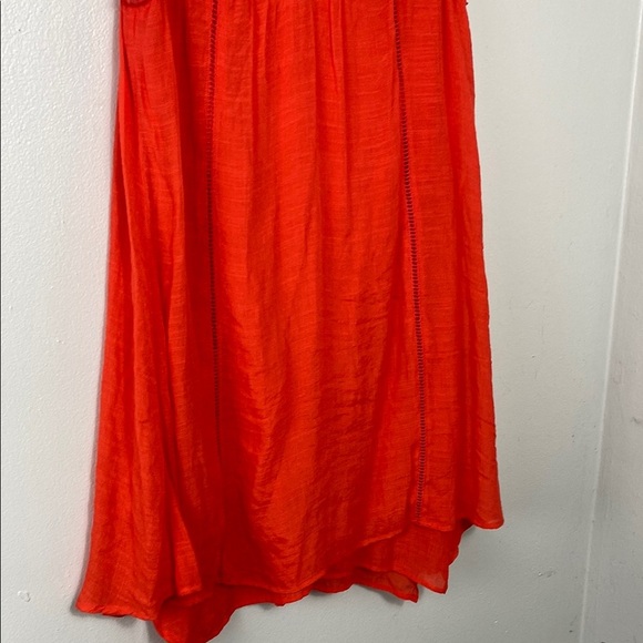 JohnPaulRichard Red Lace Sleeveless Dress - Picture 8 of 10